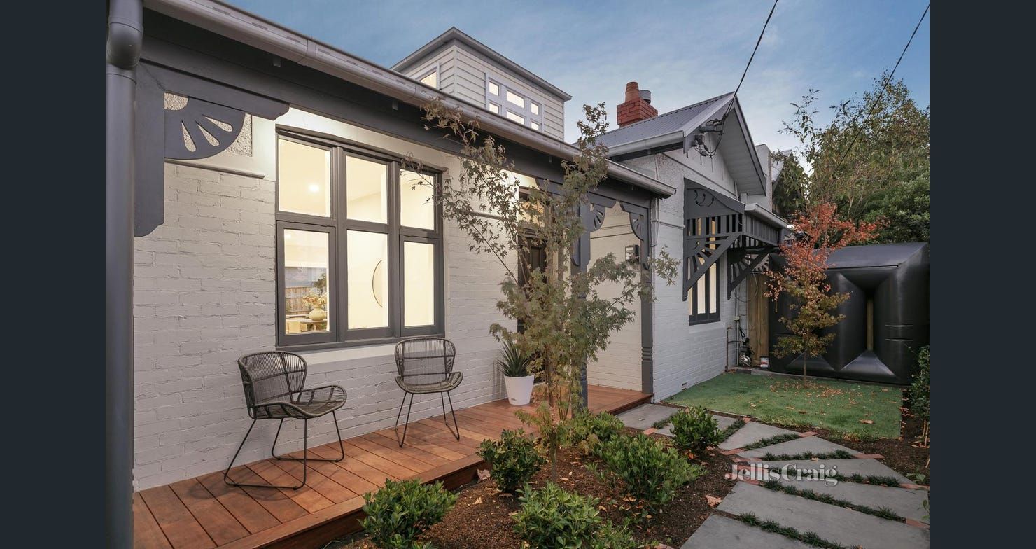 The restored cottage frontage after works